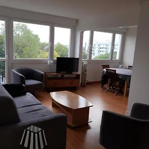 Apart L Oree Du Bois- Ambiance Cosy - Vue Panoramique Sur Verdure, Spacieux Et Calme 76m2 - 2ch - 3 Lits - Parking -prox Métro Lille
